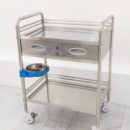 Instrument Trolley Double Drawer